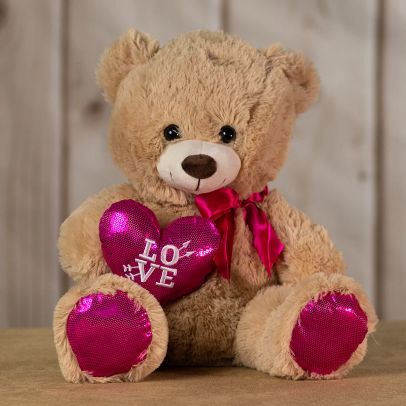 Cupid Heart Bear – Floral Design By Heidi