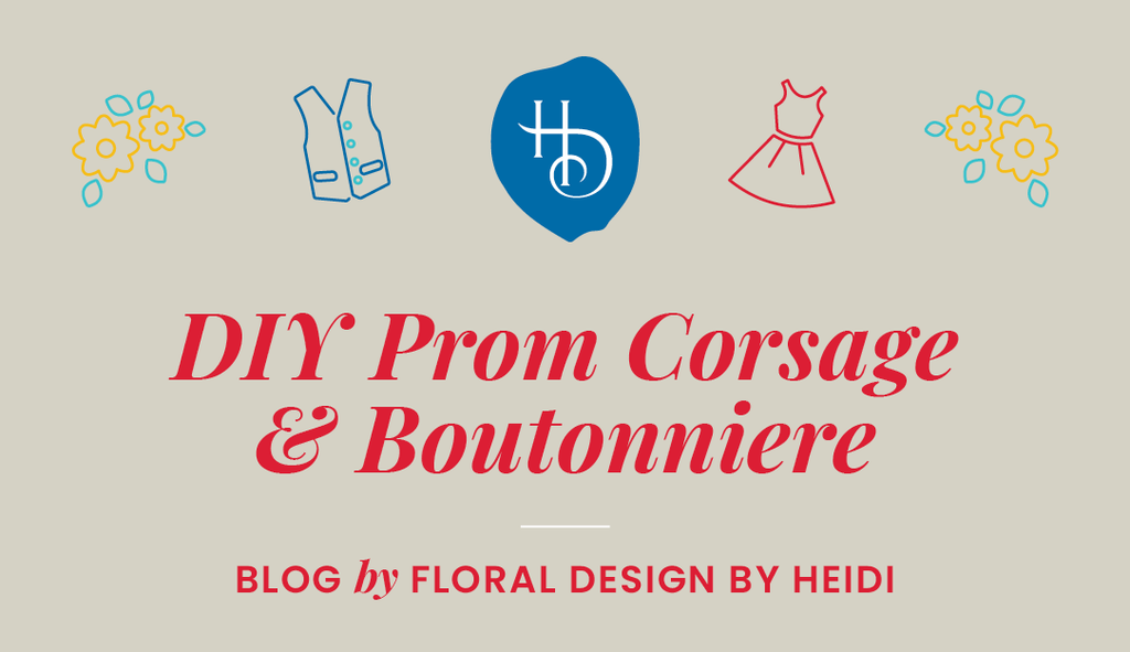 DIY Prom Corsage & Boutonniere