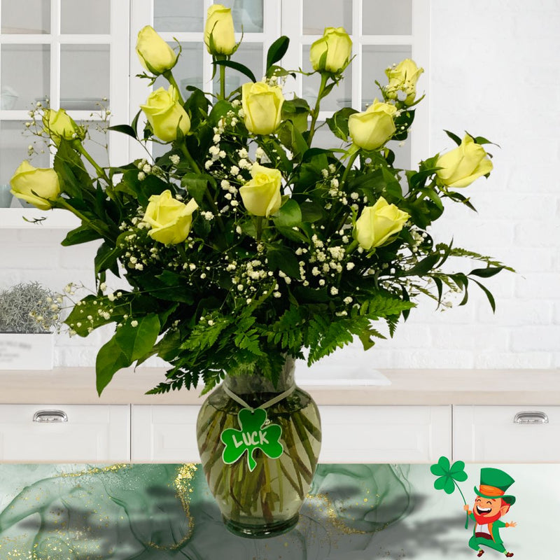 Leprechaun’s Dozen Roses