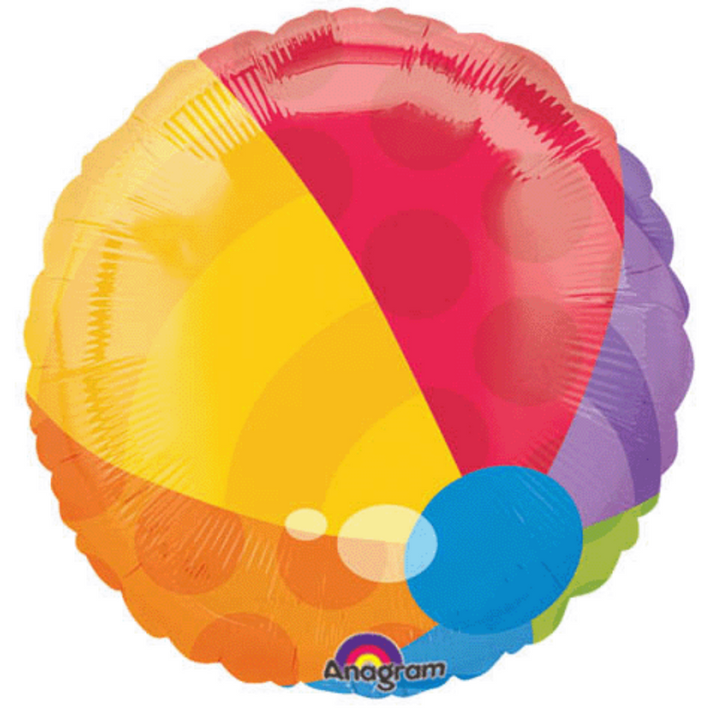 # 94  Beach Ball -Shaped Balloon