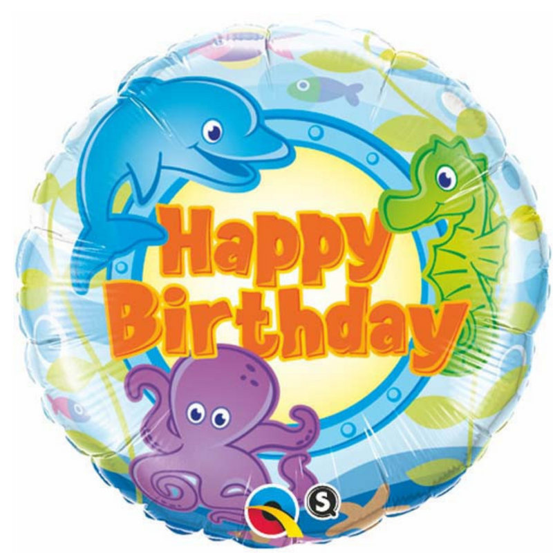 # 22 Birthday Sea-Creatures Balloons