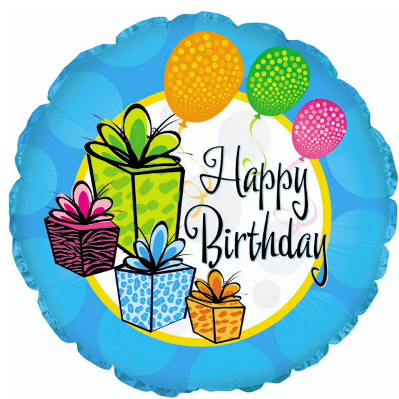 # 13 Happy Birthday Gift Balloon