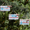 Beachy Plank Sign Ornament