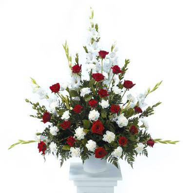 Flower Delivery Florist Funeral Sympathy Naples Cherished Tribute Basket