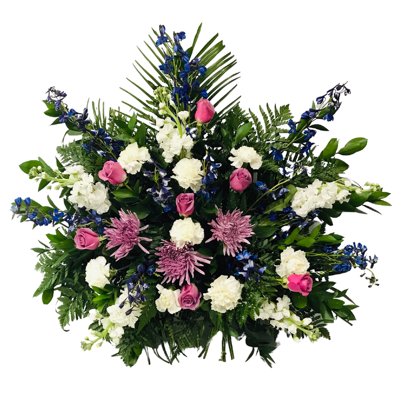 Flower Delivery Florist Funeral Sympathy Naples Monet S Memorial Basket
