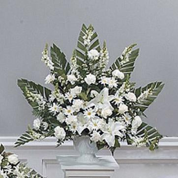 Flower Delivery Florist Funeral Sympathy Naples Peaceful Spirit Basket