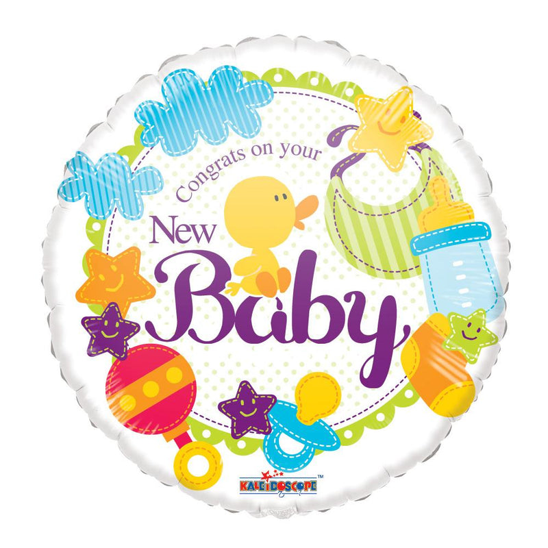 Flower Delivery Florist Same Day Naples 43 Congrats On Your New Baby Balloon.Jpg